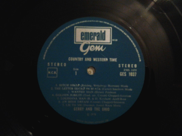 Gerry & The Ohio - Country And Western Time - Used Vinyl Record image 3