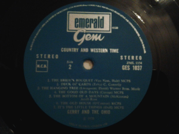 Gerry & The Ohio - Country And Western Time - Used Vinyl Record image 4
