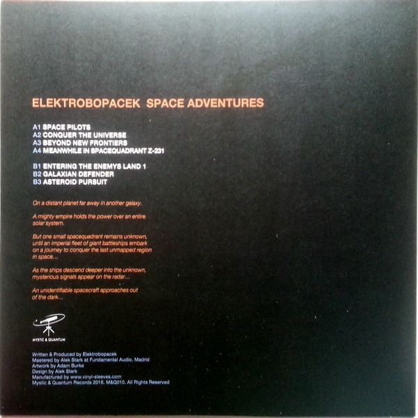 Elektrobopacek - Space Adventures - Used Vinyl Record image 2