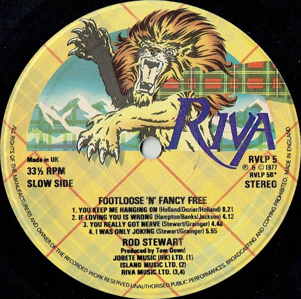 Rod Stewart - Foot Loose & Fancy Free - Used Vinyl Record image 4