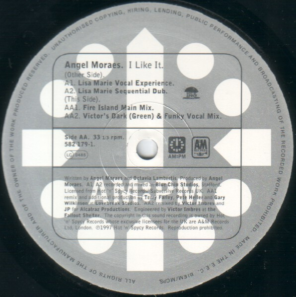 Angel Moraes - I Like It (Lisa Marie Experience / Heller & Farley / Vict image 4