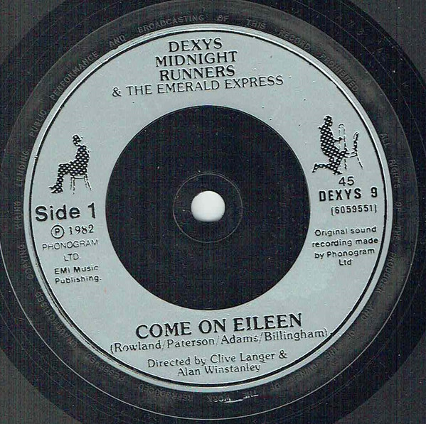 Dexys Midnight Runne - Come On Eileen - Used Vinyl Record 7" image 3