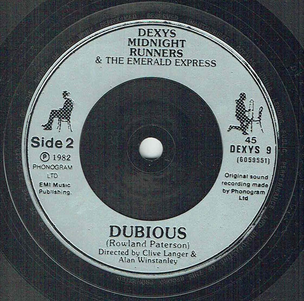 Dexys Midnight Runne - Come On Eileen - Used Vinyl Record 7" image 4