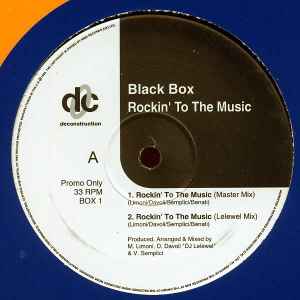 Black Box - Rockin' To The Music - Used Vinyl Record Promo image 1