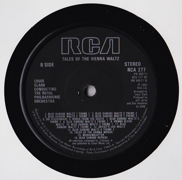 Louis Clark - Hooked In America / Tales Of The Vienna Waltz - Used Vi image 2