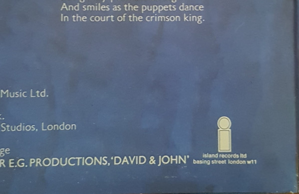 King Crimson - In The Court Of The Crimson King (An Observation By ) image 8