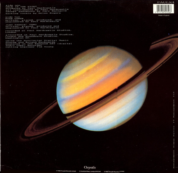 Paul Hardcastle - Walk In The Night - Used Vinyl Record 12" image 2