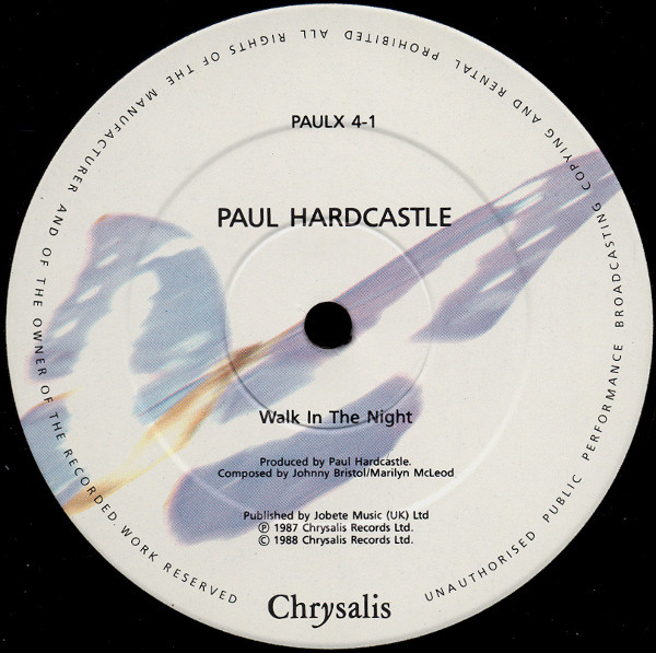 Paul Hardcastle - Walk In The Night - Used Vinyl Record 12" image 4