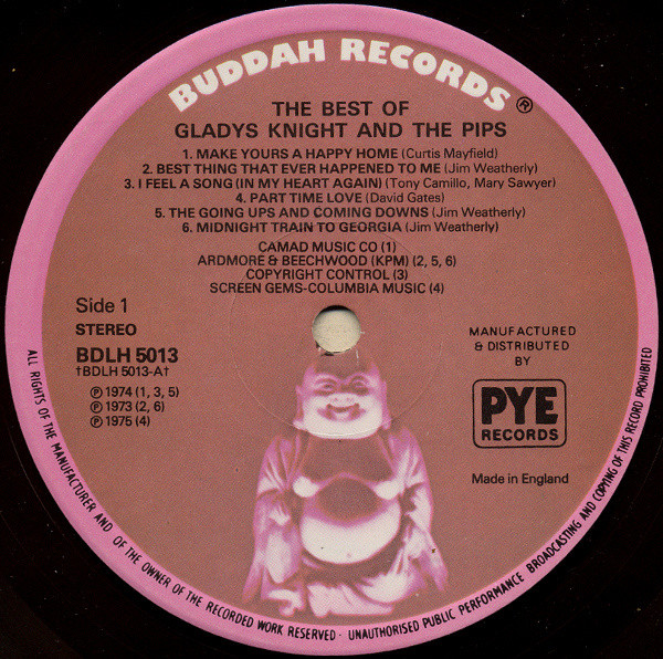 Gladys Knight And Th - Best Of Gladys Knight & The Pips - Used Vinyl image 4