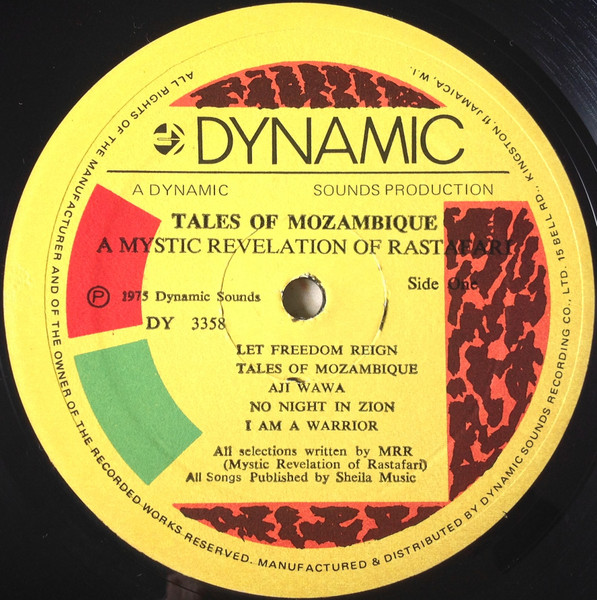 Count Ossie - Tales Of Mozambique - Used Vinyl Record image 3