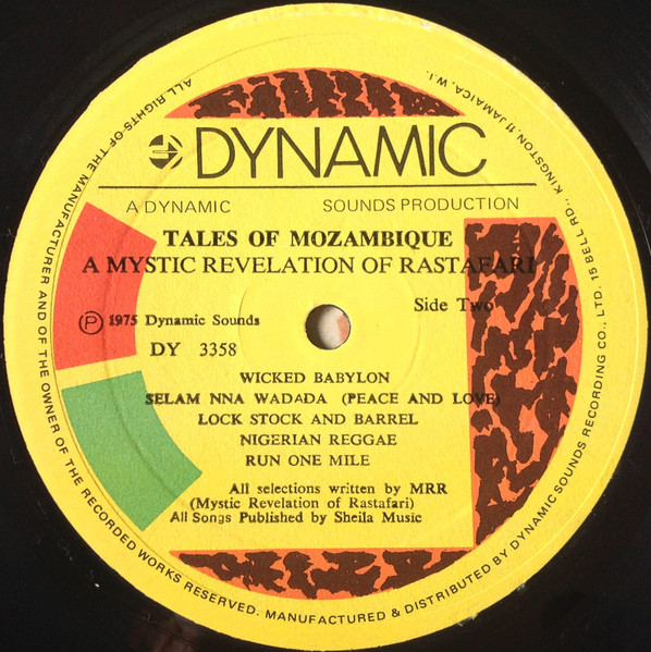 Count Ossie - Tales Of Mozambique - Used Vinyl Record image 4