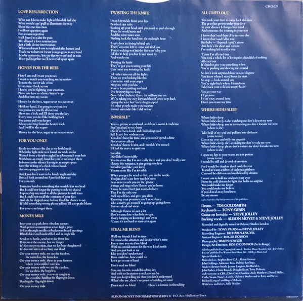 Alison Moyet - Alf - Used Vinyl Record image 5