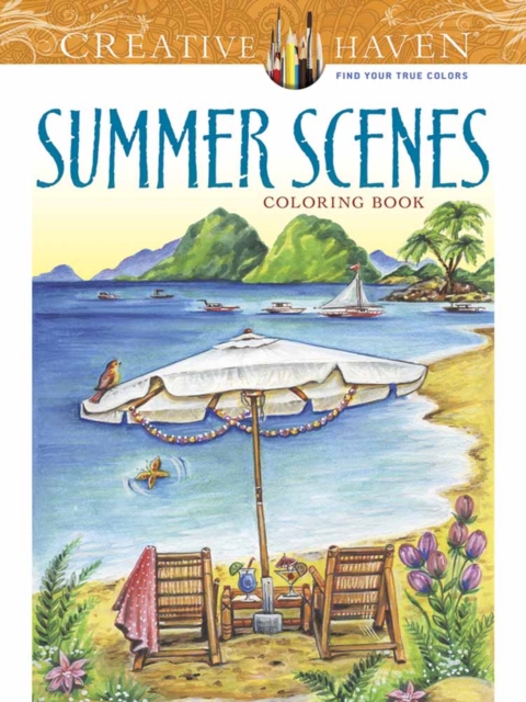 Creative Haven Summer Scenes Coloring Book