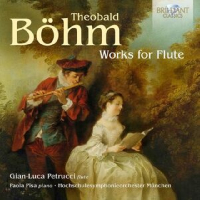 GIAN-LUCA &... PETRU - OBALD BOHM: WORKS FOR FLUTE - CD image 1