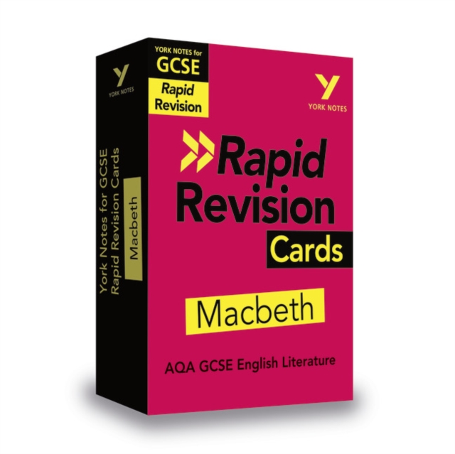 Susannah White - York Notes for AQA GCSE (9-1) Rapid Revision Cards: M image 1