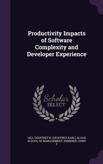 Productivity Impacts of Software Complexity and Developer Experience