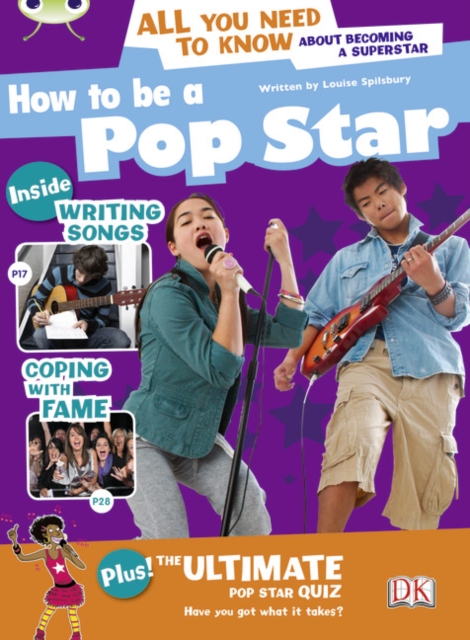 Louise Spilsbury - Bug Club NF Blue (KS2) A/4B How to be a Popstar - P image 1