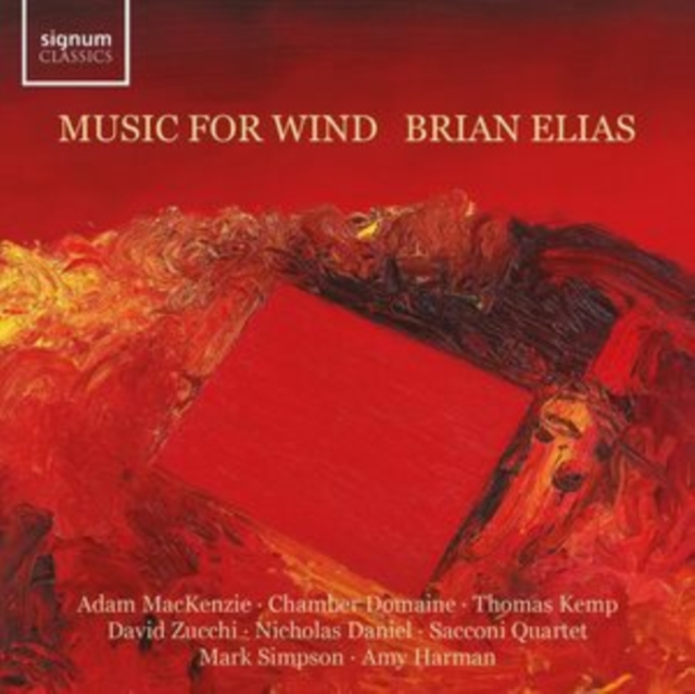 ADAM MACKENZIE - BRIAN ELIAS: MUSIC FOR WIND - CD ALBUM