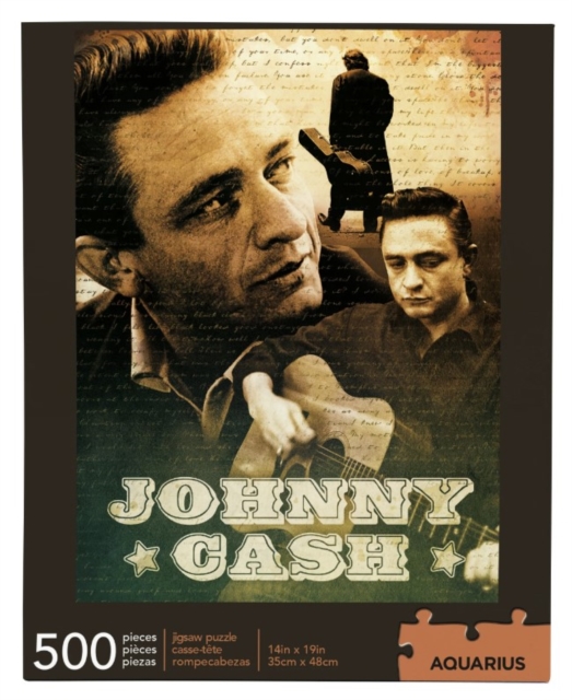 JOHNNY CASH - 500 Piece Jigsaw Puzzle - Jigsaw Puzzle image 1