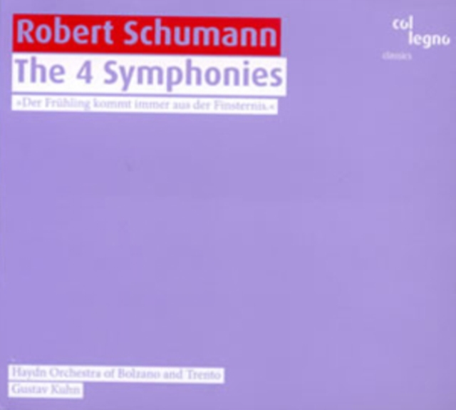 SCHUMANN - :THE 4 SYMPHONIES - CD image 1