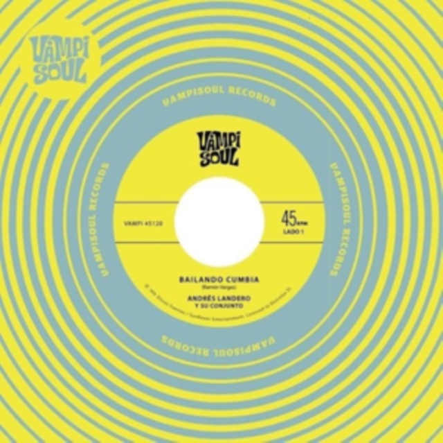 ANDRES LANDERO Y SU - BAILANDO CUMBIA - Vinyl Record 7 image 1