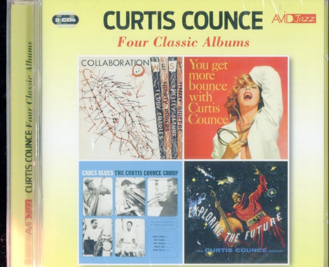 4 CLASSIC ALBUMS: COLLABORATION WEST / YOU GET MORE BOUNCE / EXPLORING THE FUTURE / CARL'S BLUES