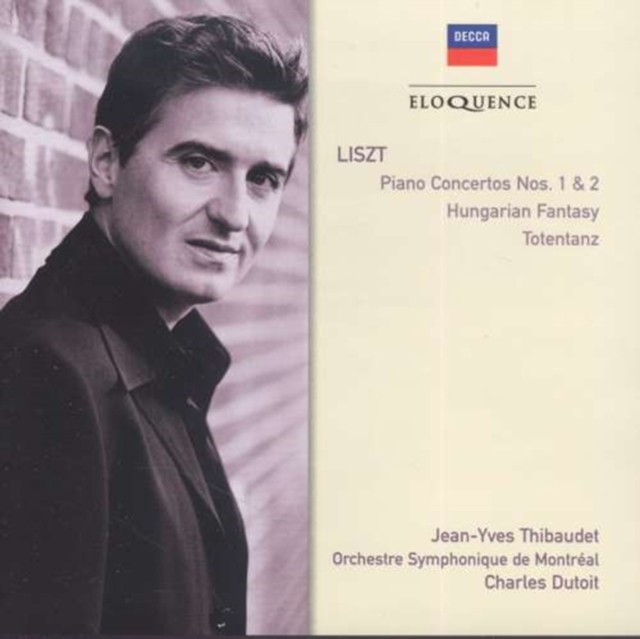 JEAN-YVES THIBAUDET - LISZTPIANO CONCERTOS 1 & 2 - cd image 1