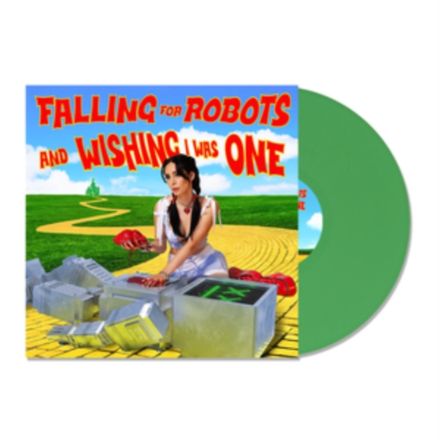 FALLING FOR ROBOTS & WISHING I WAS ONE (GREEN VINYL)