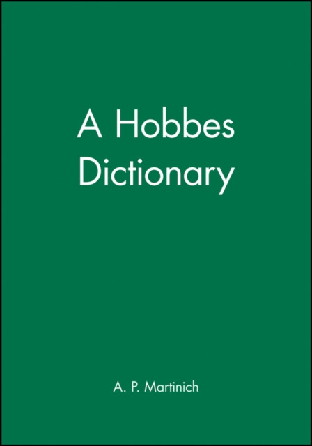 A Hobbes Dictionary: From Atlee to Major