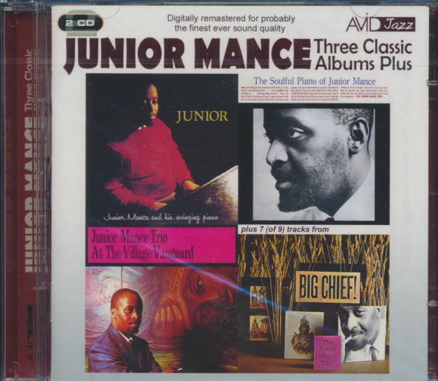 Three Classic Albums Plus (Junior / The Soulful Piano Of Junior Mance / At The Village Vanguard)