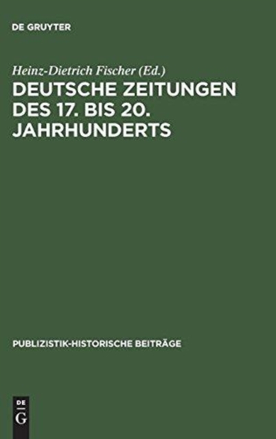 Deutsche Zeitungen des 17. bis 20. Jahrhunderts