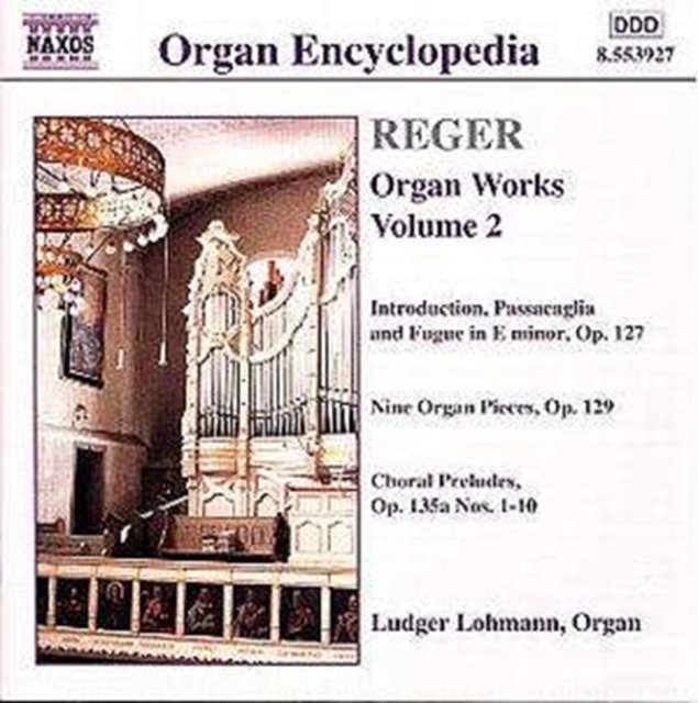 LOHMANN - REGER: ORGAN WORKS VOL 2 - CD image 1