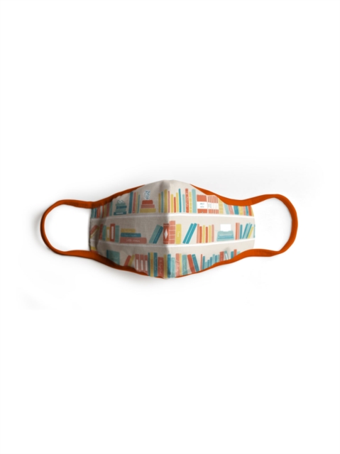 Face Mask - Bookshelf face (small adult) - Non-book item image 1