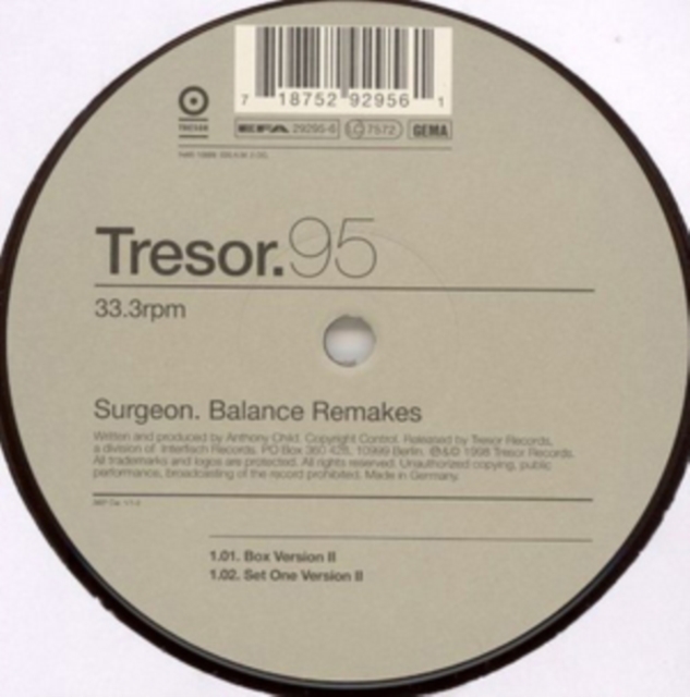 Surgeon - Balance Remakes - Vinyl Record 12" image 1