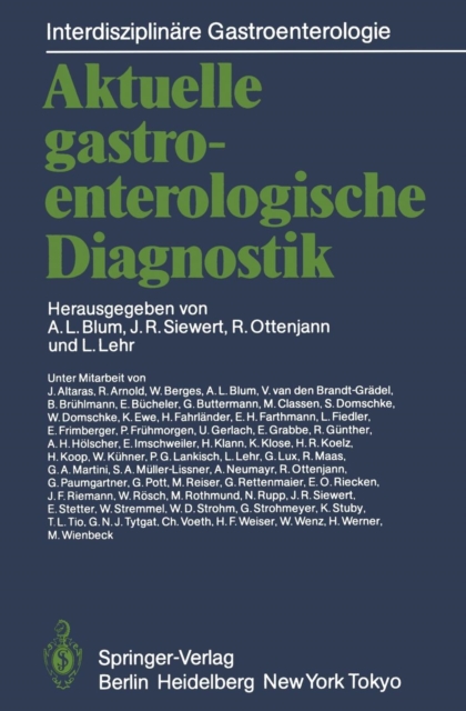 Aktuelle gastroenterologische Diagnostik