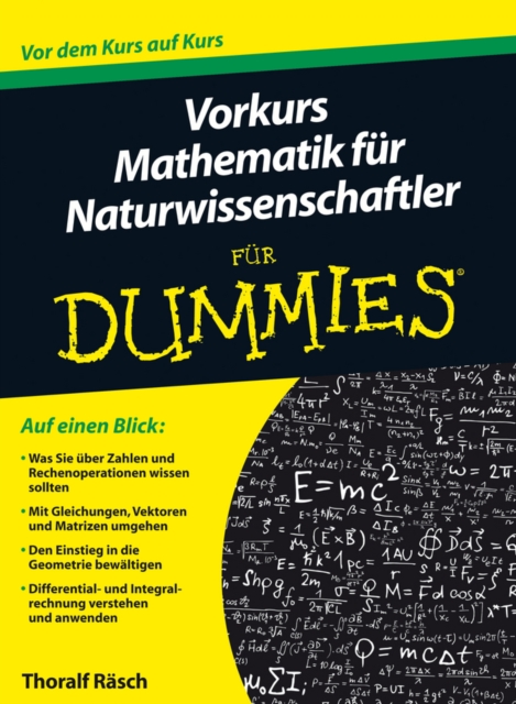 Vorkurs Mathematik fur Naturwissenschaftler fur Dummies