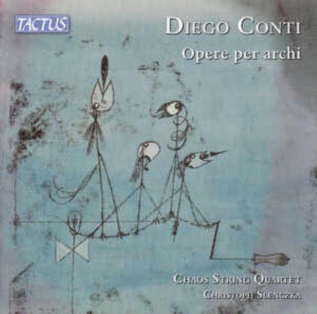 CHAOS STRING QUARTET - CONTI - STRING WORKS - cd image 1