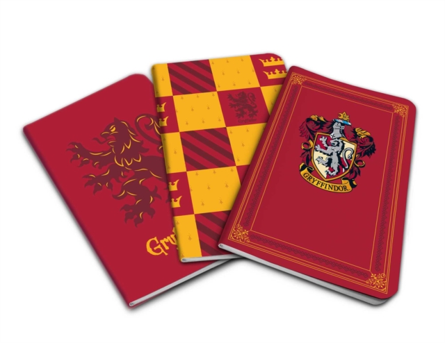 Insight Editions - Harry Potter: Gryffindor Pocket Notebook Collection image 1