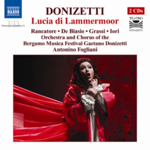 SOLOISTS:BERGAMO MF: - DONIZETTI:LUCIA DI LAMMERMOOR - CD image 1