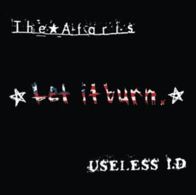 ATARIS & USELESS ID - LET IT BURN (RED/BLUE SPLIT VINYL) - Vinyl Record image 1