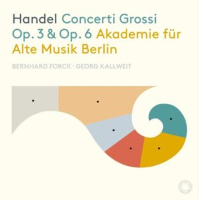 HANDEL CONCERTI GROSSI OP. 3