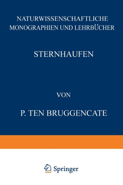 Sternhaufen : Ihr Bau, Ihre Stellung zum Sternsystem und Ihre Bedeutung f?r die Kosmogonie