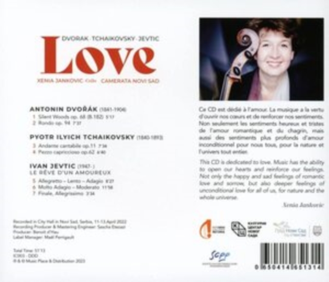 XENIA JANKOVIC - LOVE - CD image 1