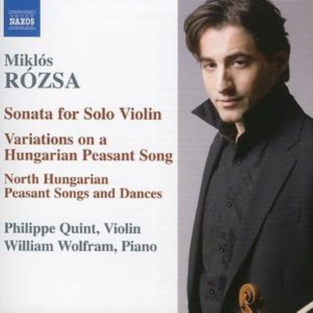 QUINT:WOLFRAM - ROZSA: MUSIC FOR VLN & PIANO - CD image 1