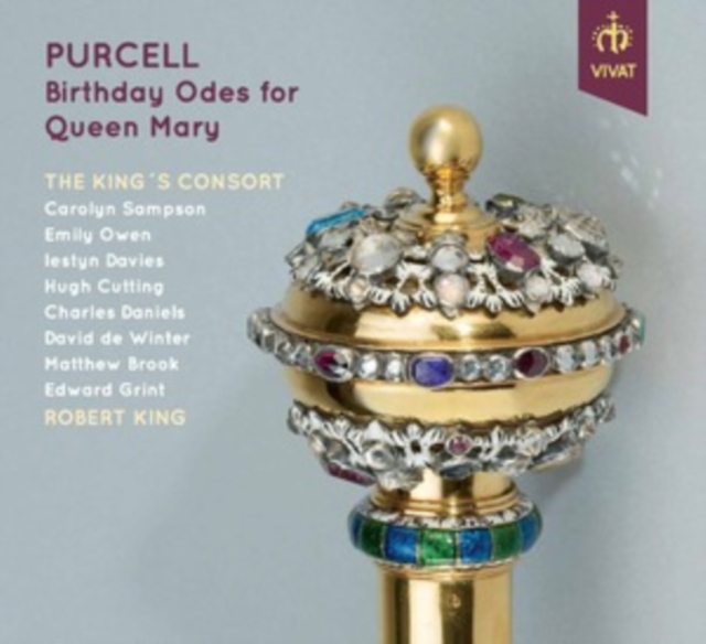 KINGS CONSORT  IESTY - PURCELL BIRTHDAY ODES FOR QUE - CD image 1