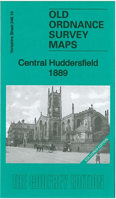 Central Huddersfield 1889 : Yorkshire Sheet 246.15a