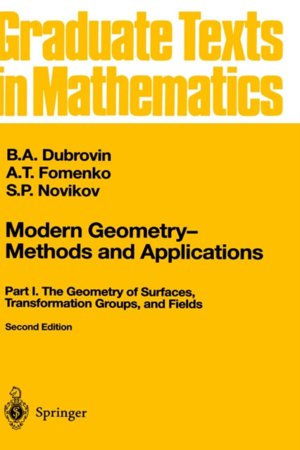 Modern Geometry - Methods and Applications : Part I: The Geometry of Surfaces, Transformation Groups, and Fields : 93