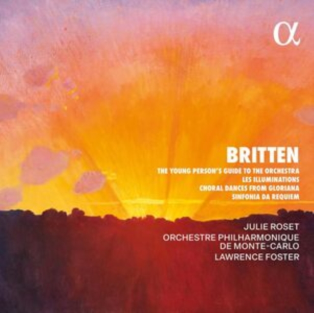 JULIE ROSET; LAWRENC - BRITTEN - cd image 1