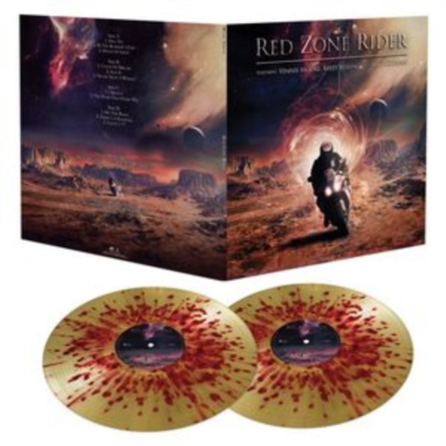 Red Zone Rider - Red Zone Rider [GOLD/RED SPLATTER] LP2 - Vinyl Record image 1