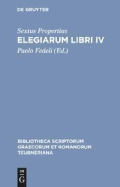 Elegiarum Libri IV